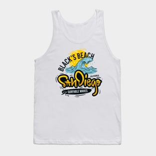 black's beach san diego california Tank Top